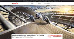 Desktop Screenshot of motorrad-brandtstaedter.de